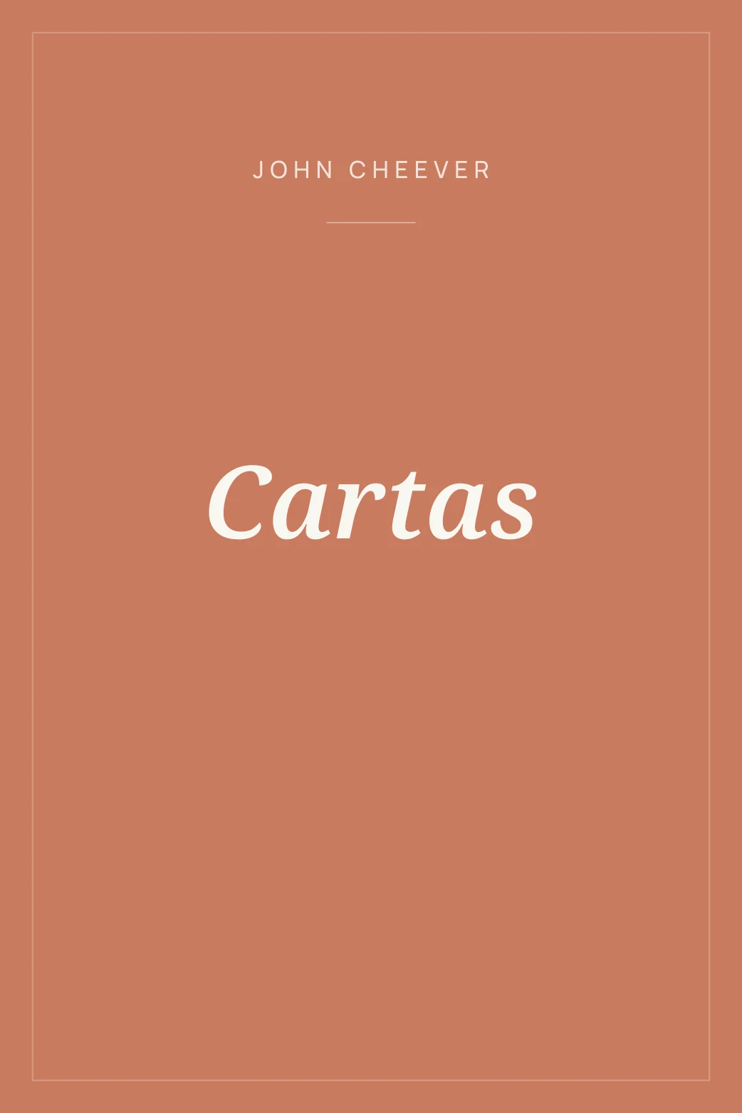 Portada de Cartas