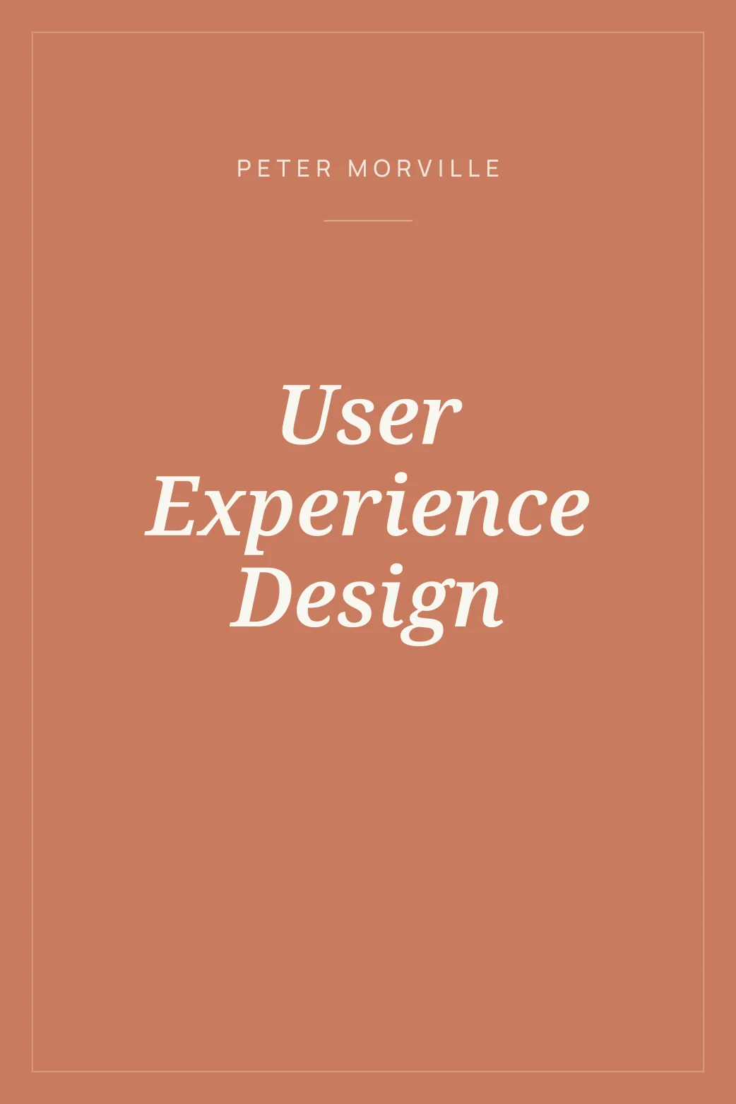 Portada de User Experience Design