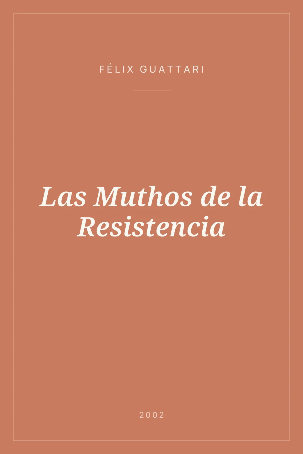 Portada de Las Muthos de la Resistencia