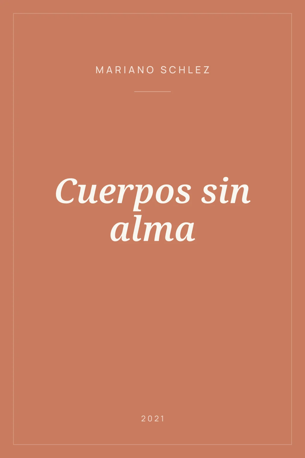 Portada de Cuerpos sin alma