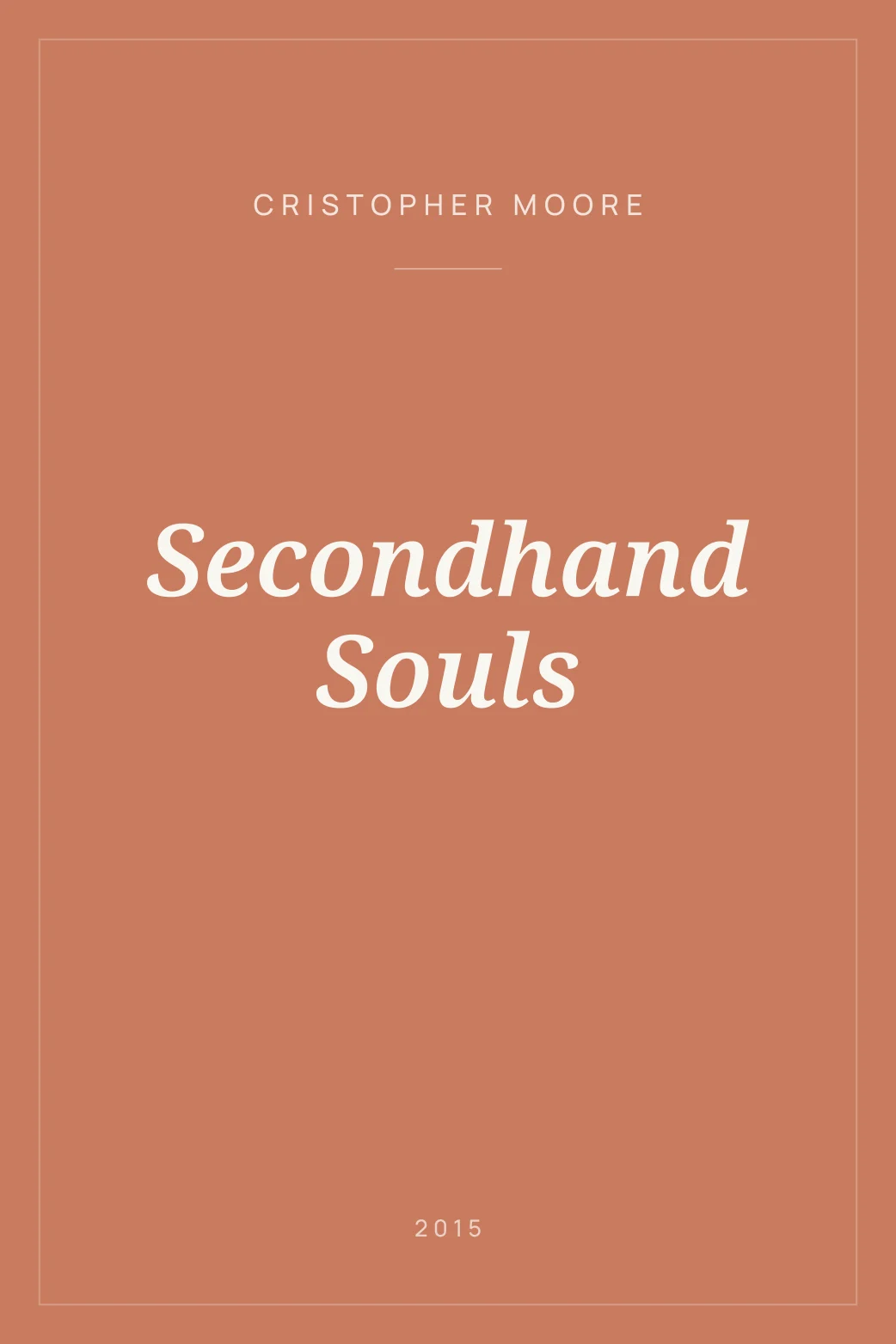 Portada de Secondhand Souls