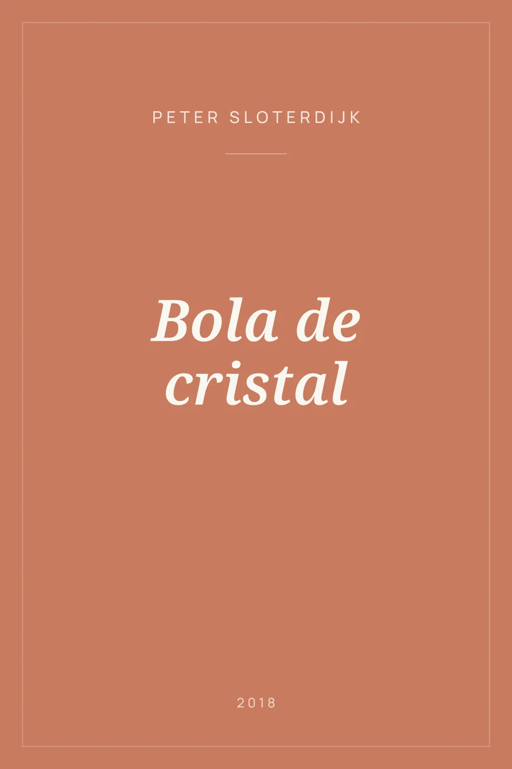 Portada de Bola de cristal