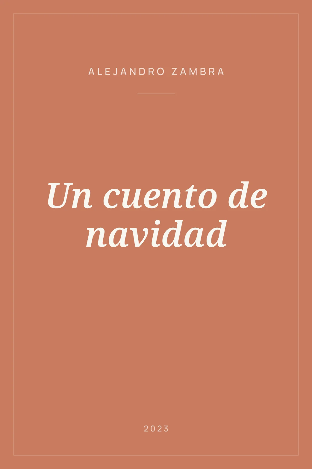 Portada de Un cuento de navidad