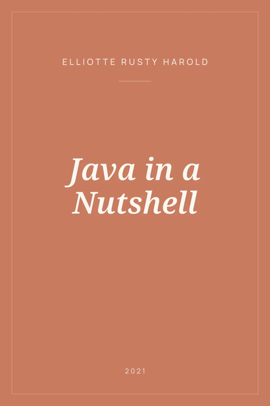 Portada de Java in a Nutshell