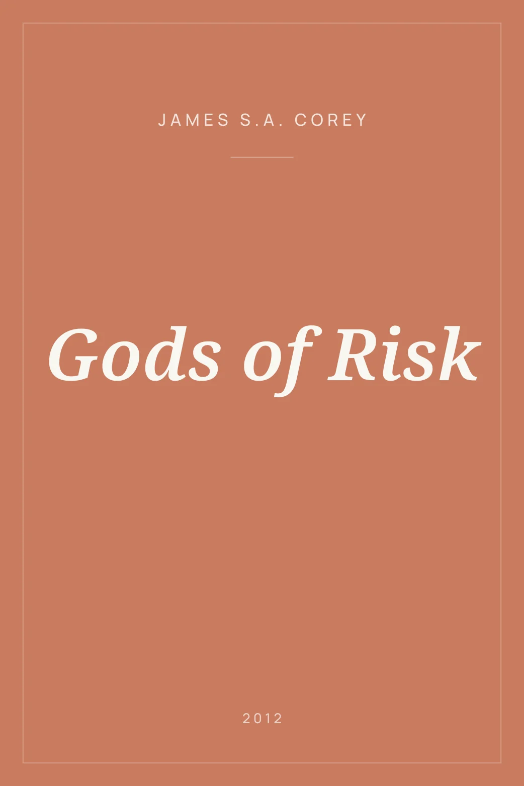 Portada de Gods of Risk