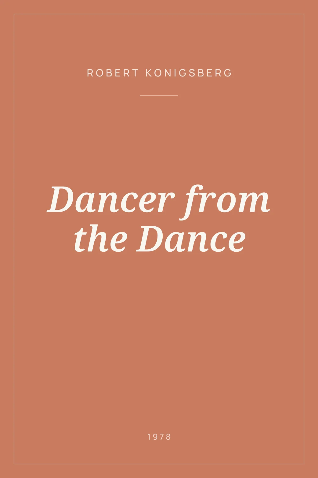 Portada de Dancer from the Dance