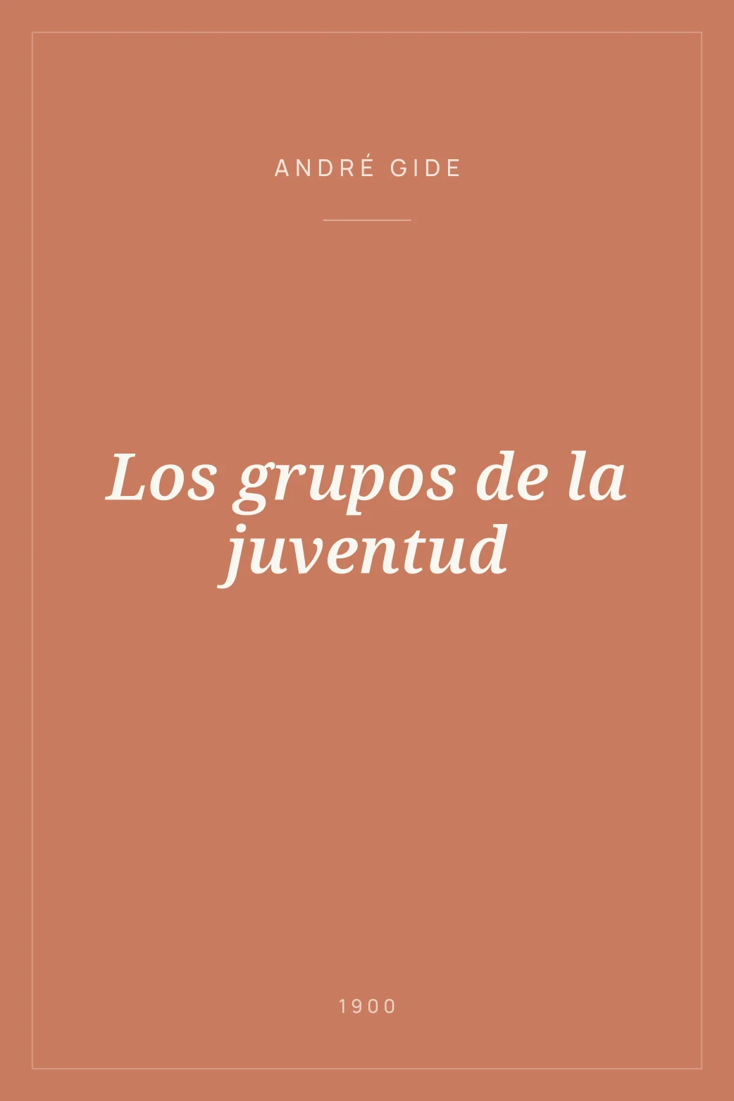 Portada de Los grupos de la juventud