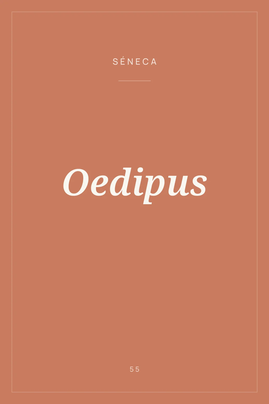 Portada de Oedipus