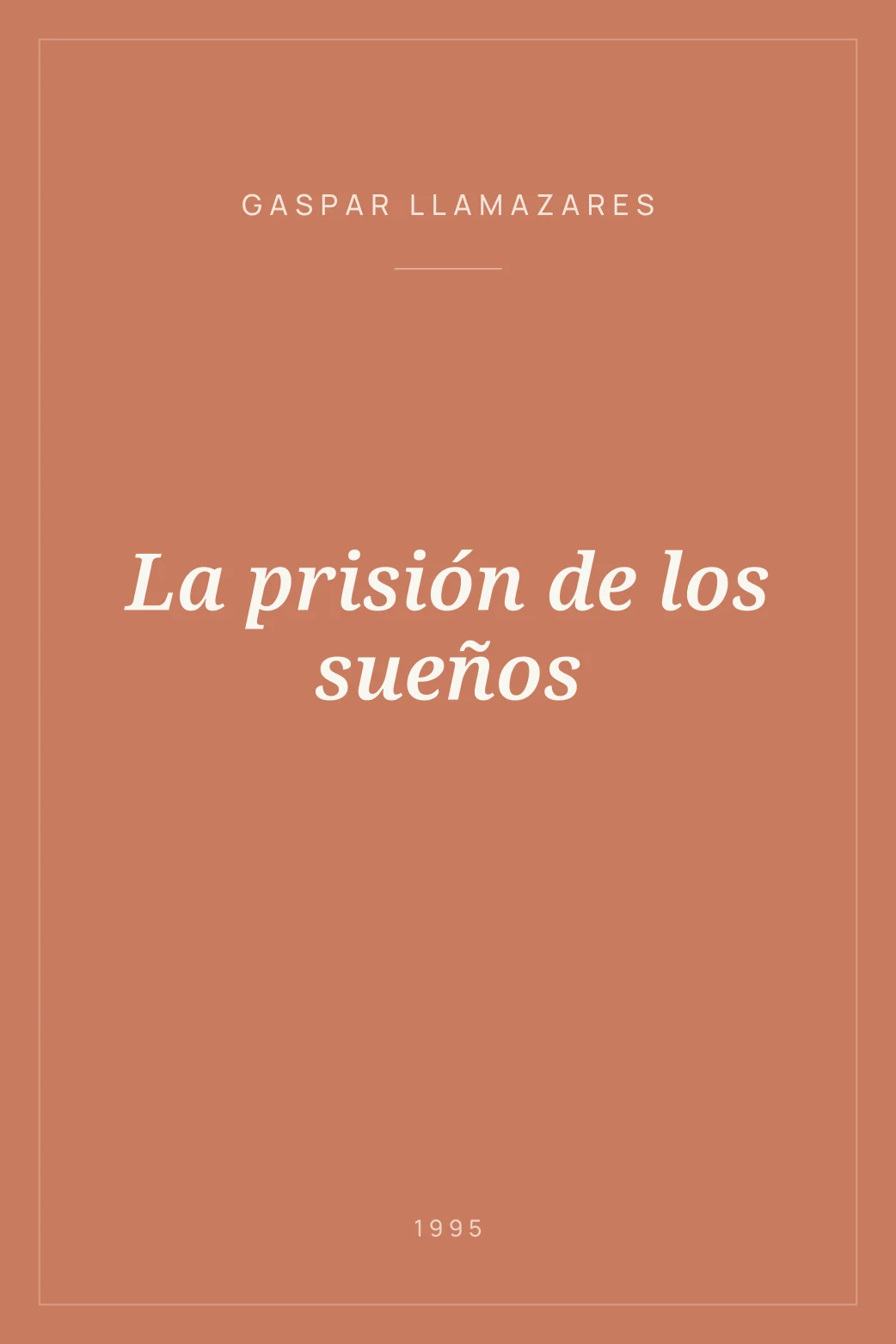 Portada de La prisión de los sueños