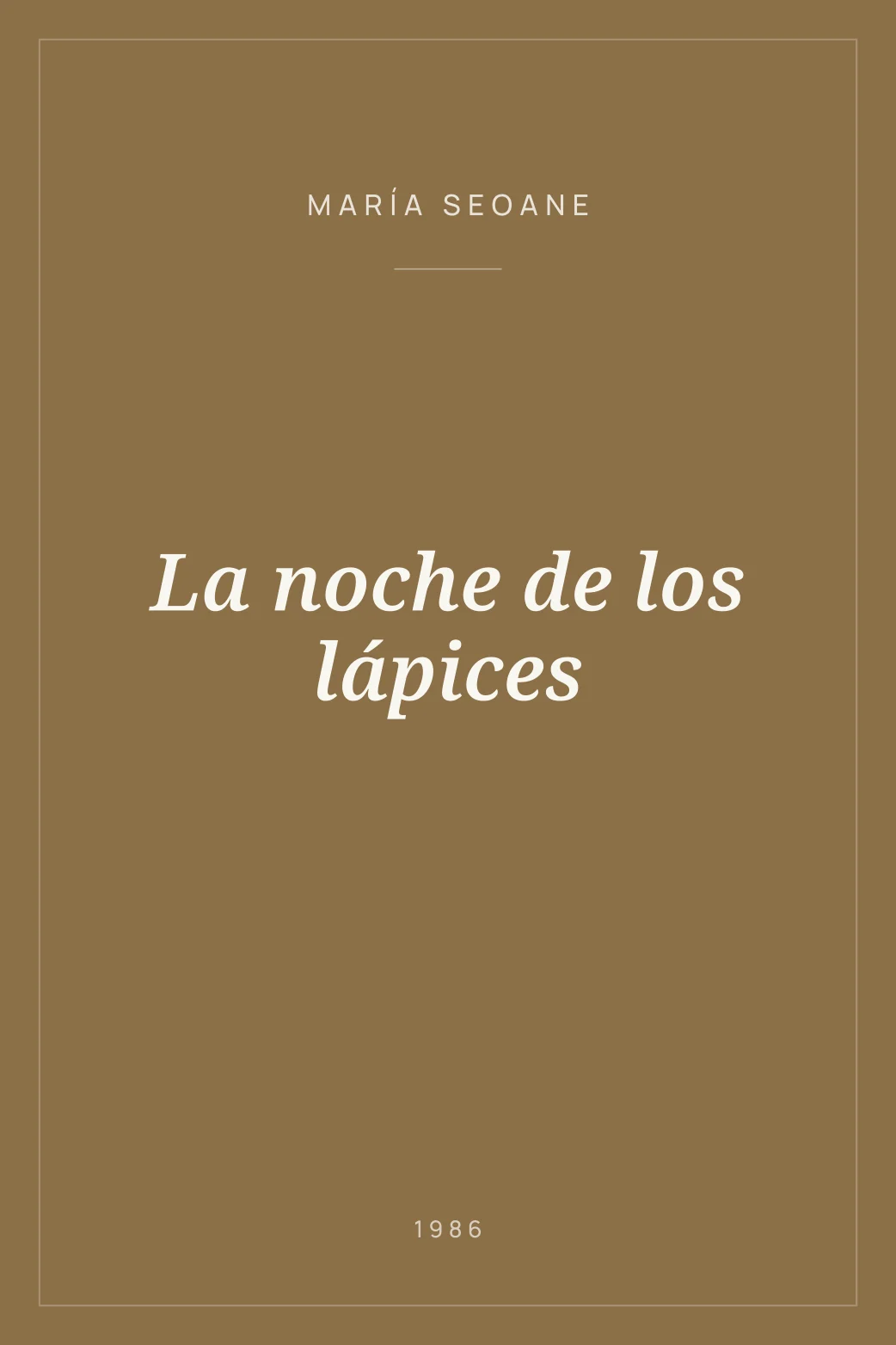 Portada de La noche de los lápices