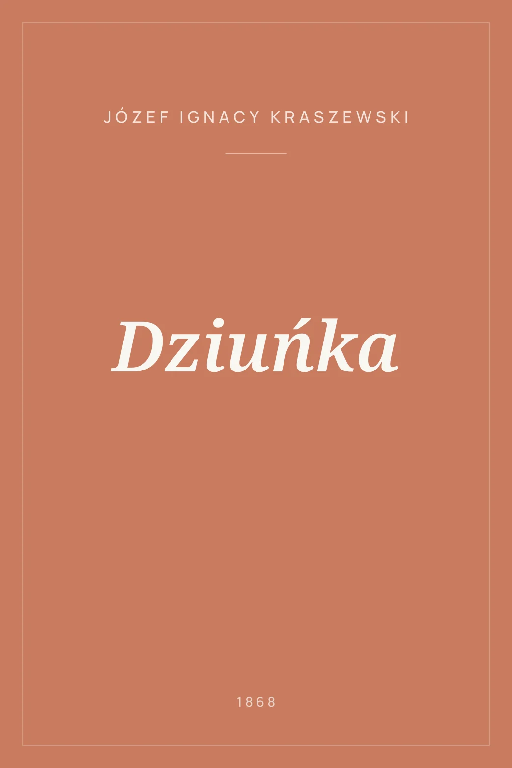 Portada de Dziuńka