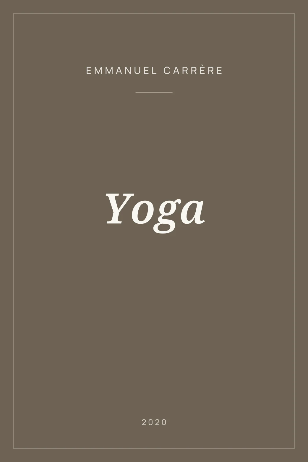 Portada de Yoga