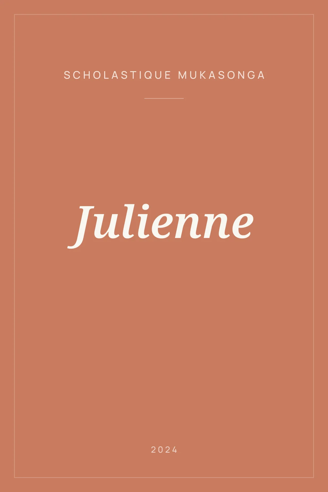 Portada de Julienne