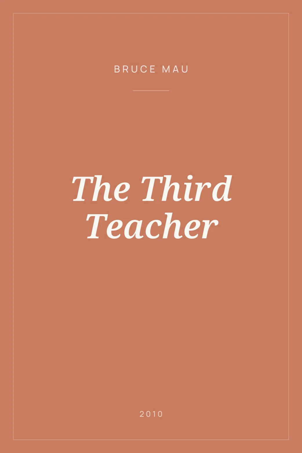 Portada de The Third Teacher