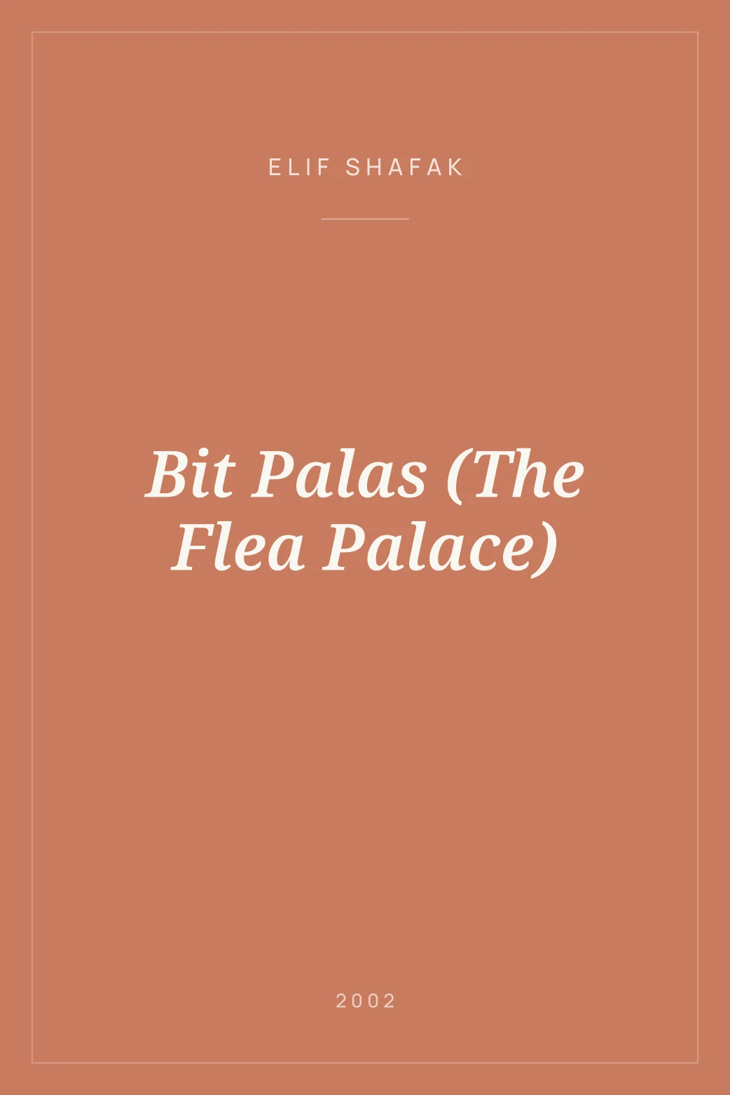 Portada de Bit Palas (The Flea Palace)