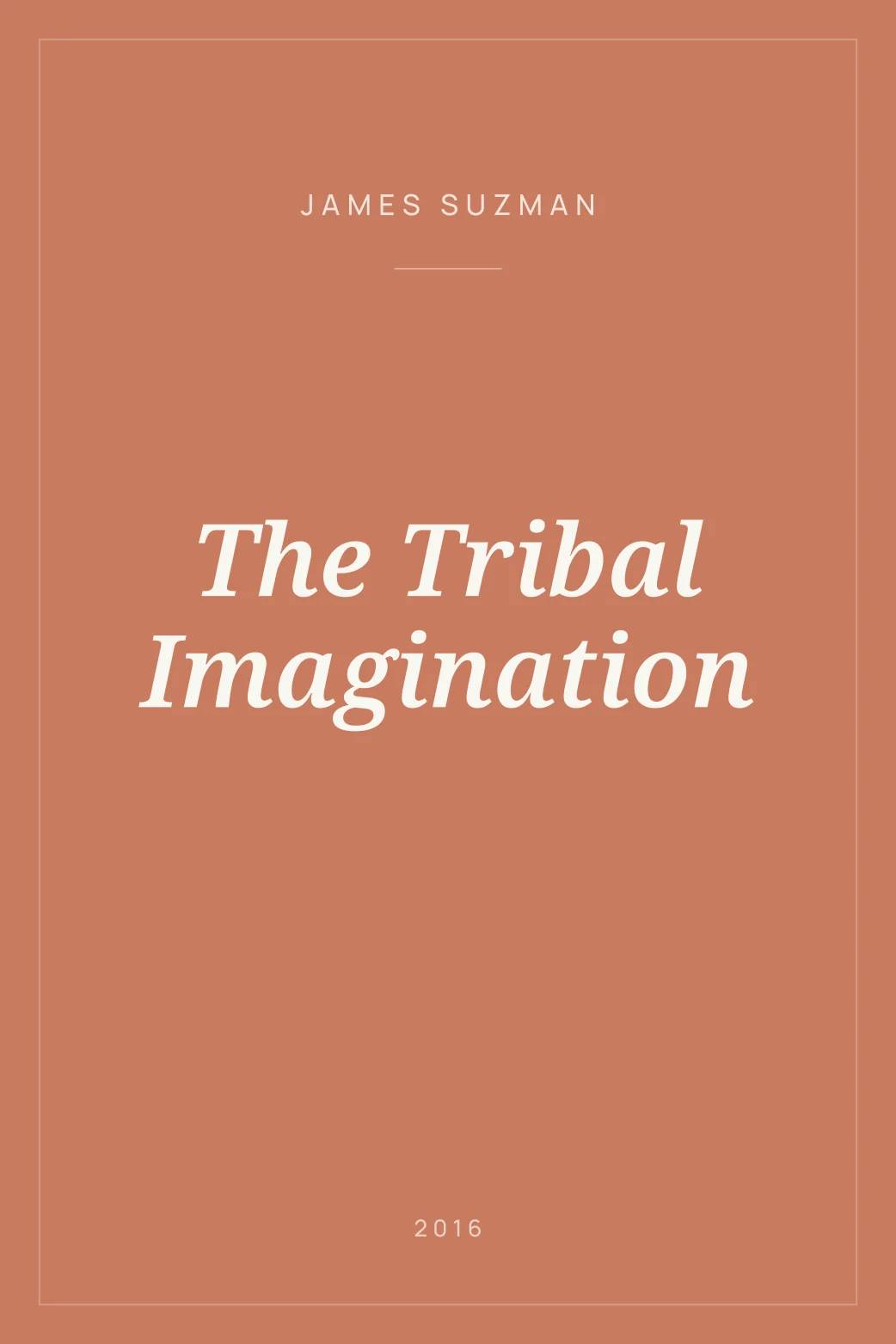 Portada de The Tribal Imagination