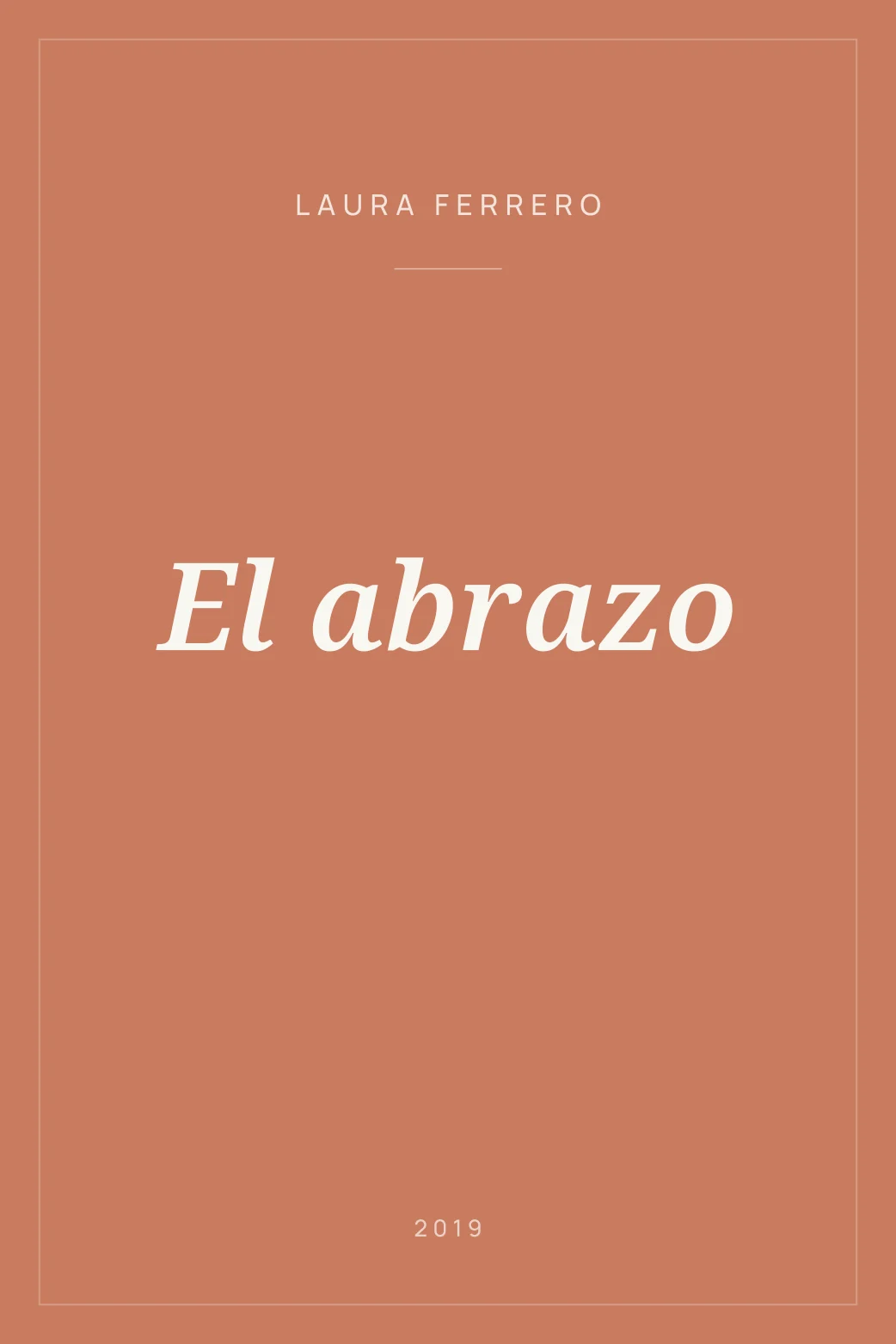 Portada de El abrazo