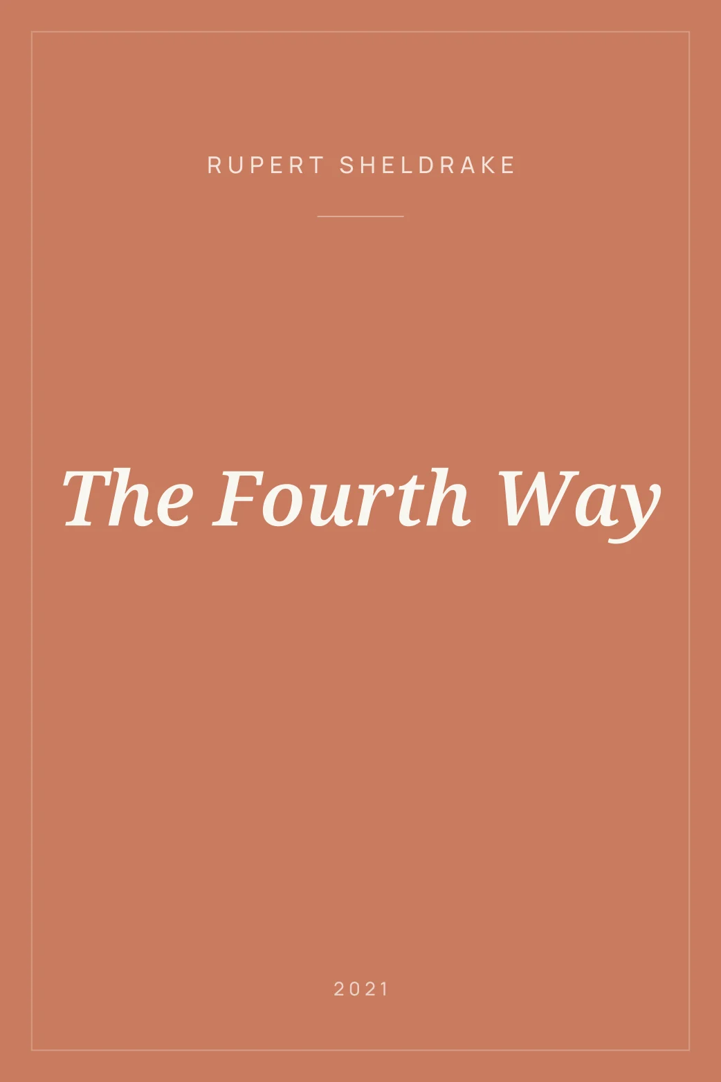 Portada de The Fourth Way