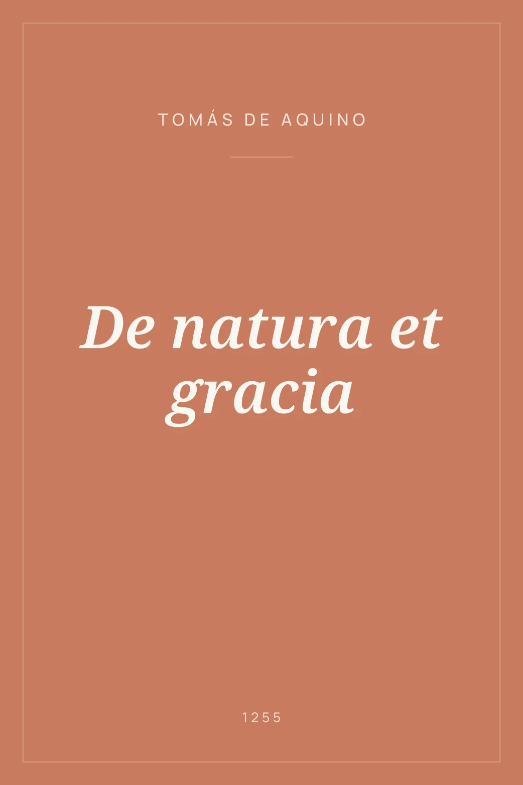 Portada de De natura et gracia