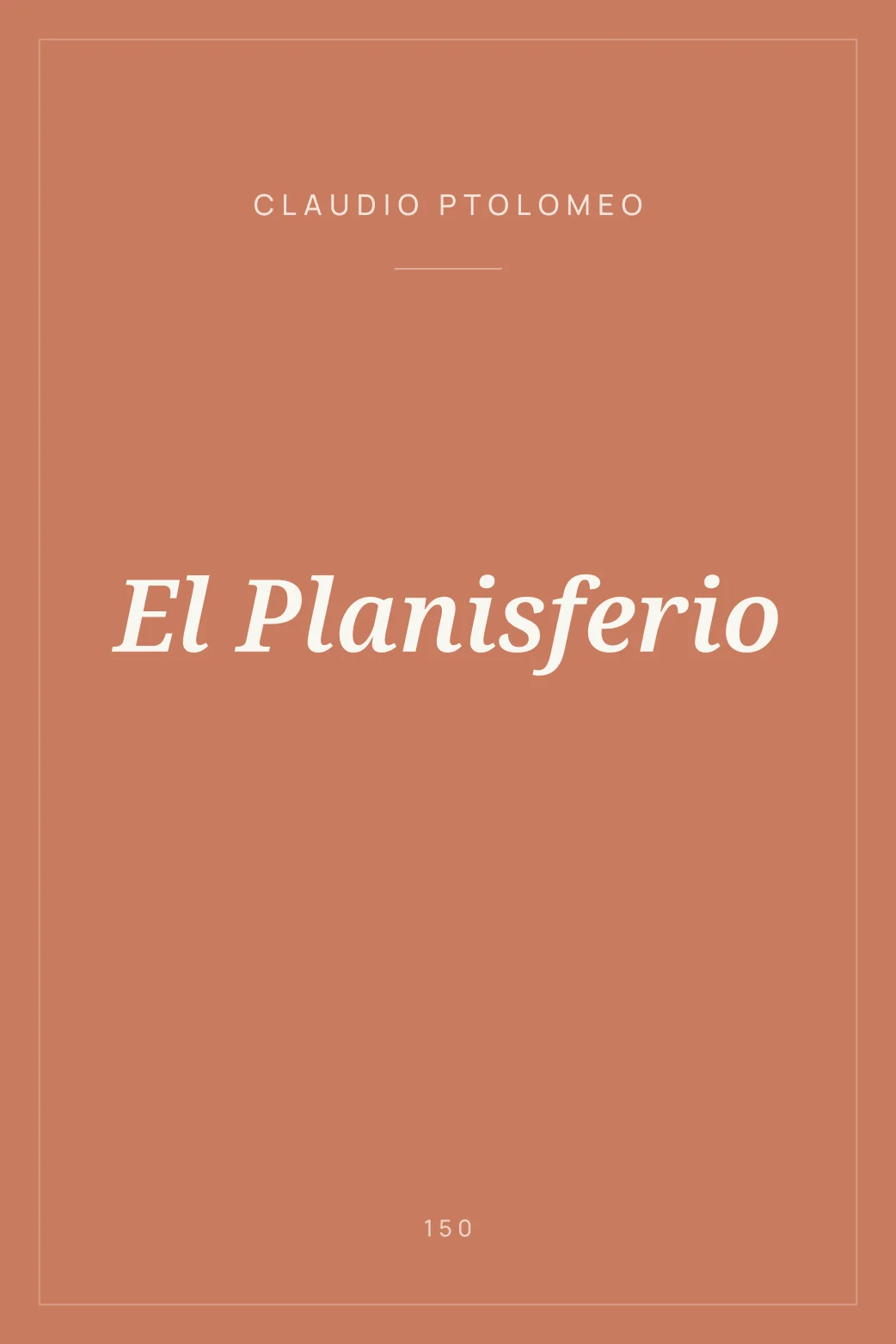Portada de El Planisferio