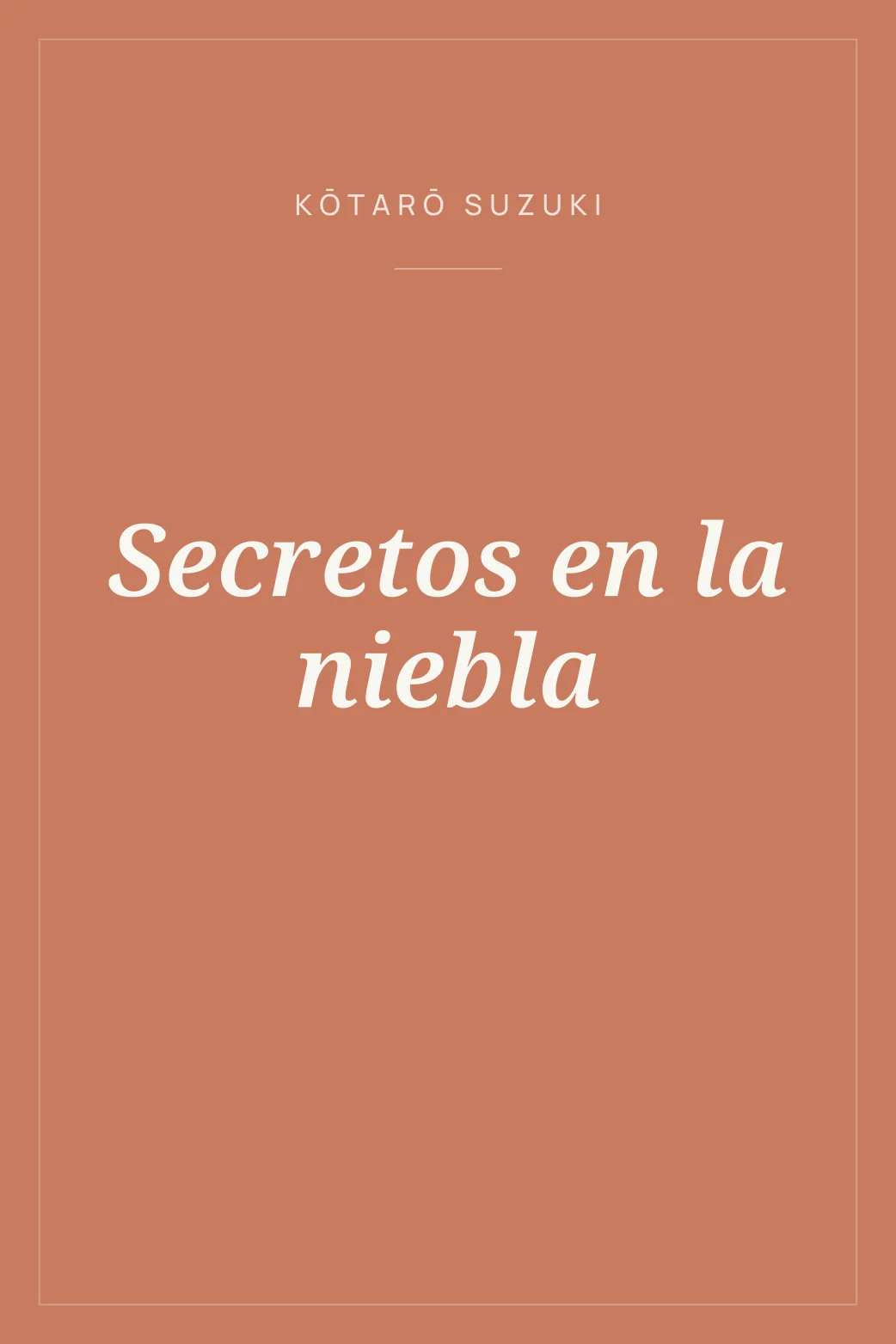 Portada de Secretos en la niebla