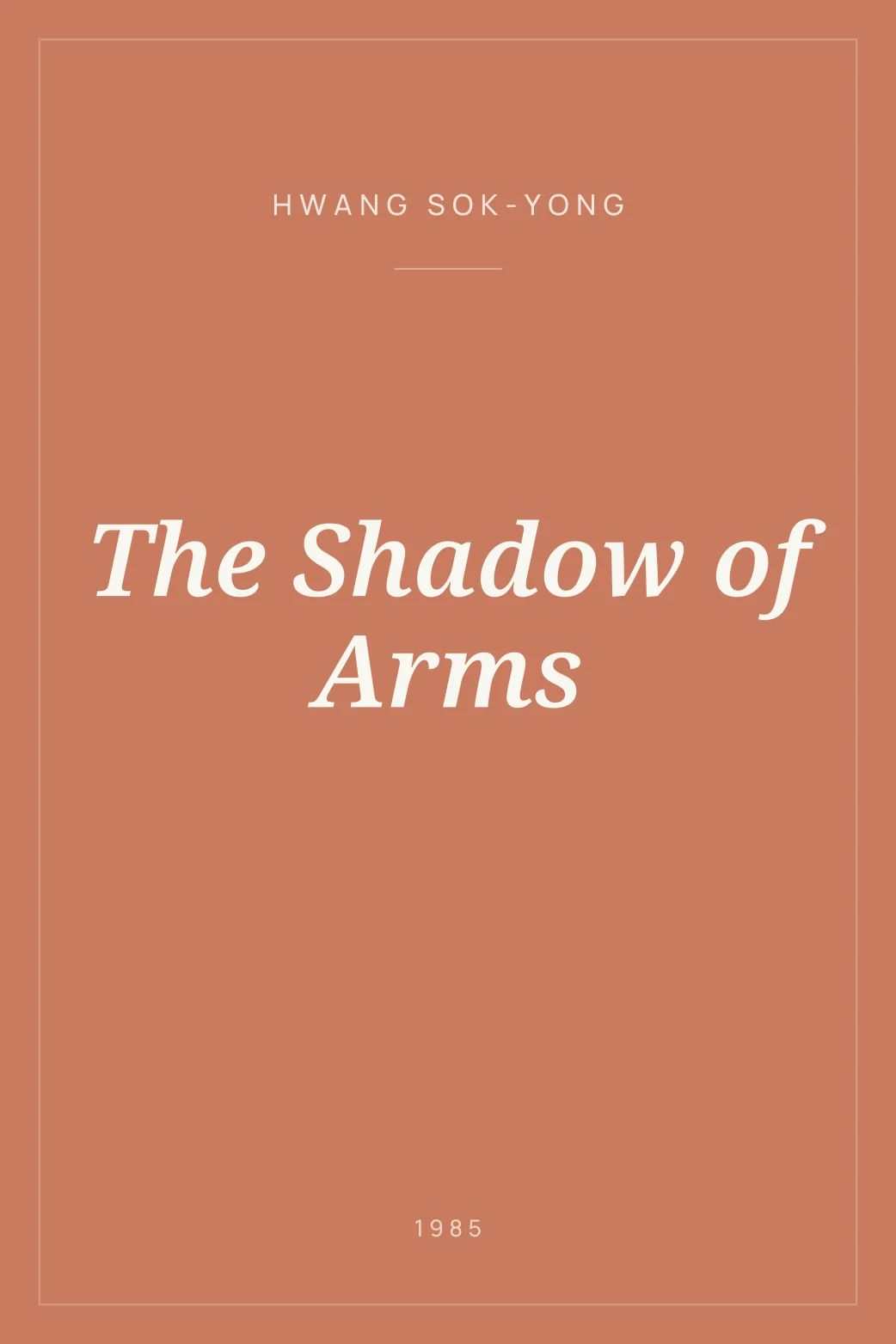Portada de The Shadow of Arms