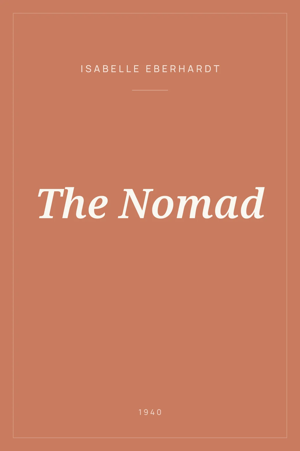 Portada de The Nomad