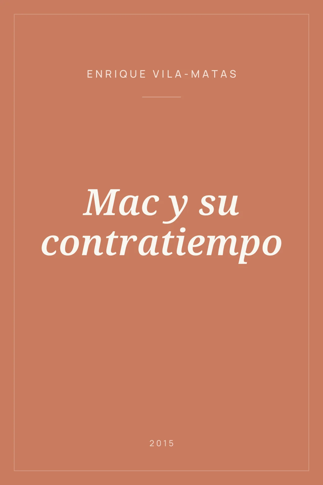 Portada de Mac y su contratiempo