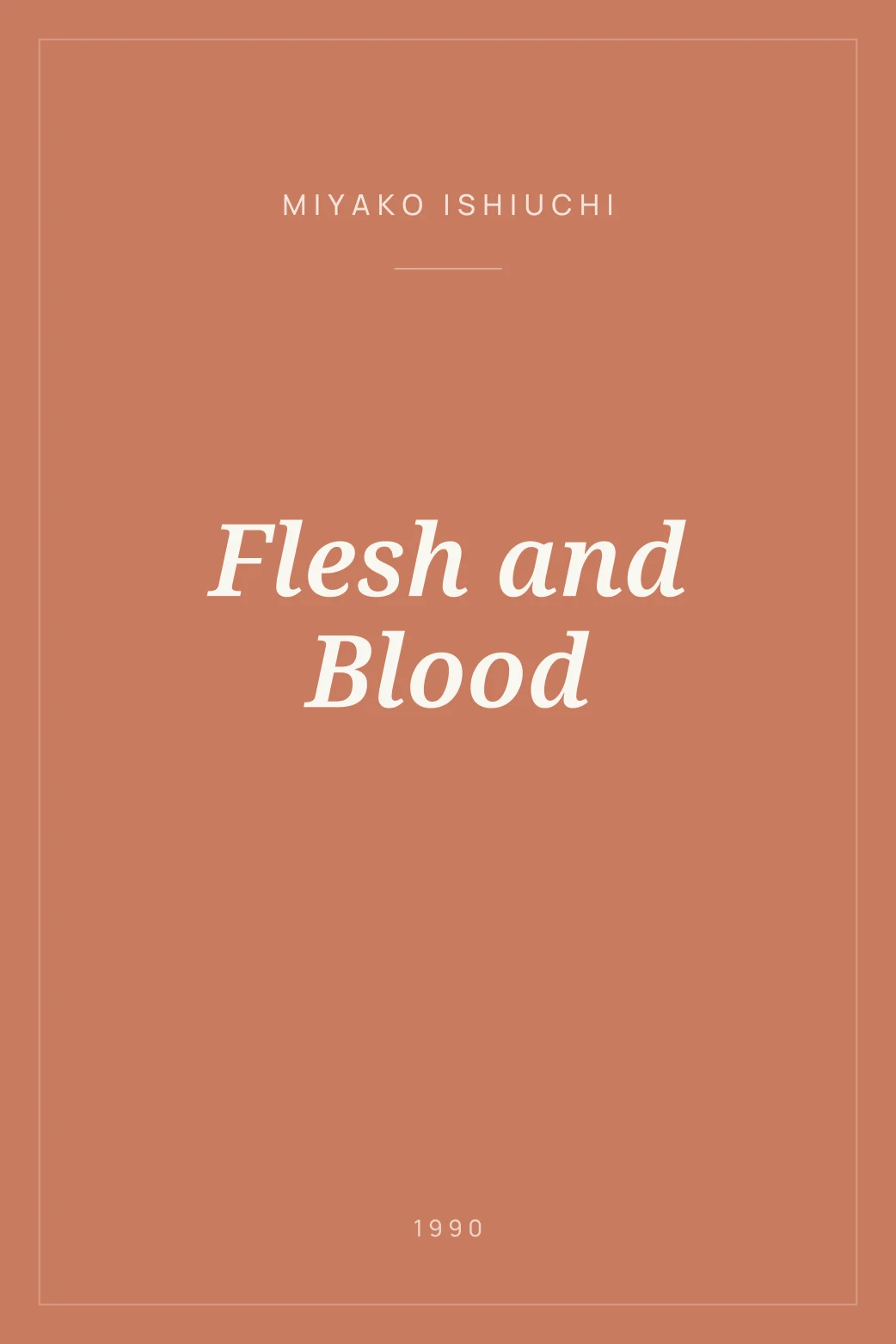 Portada de Flesh and Blood
