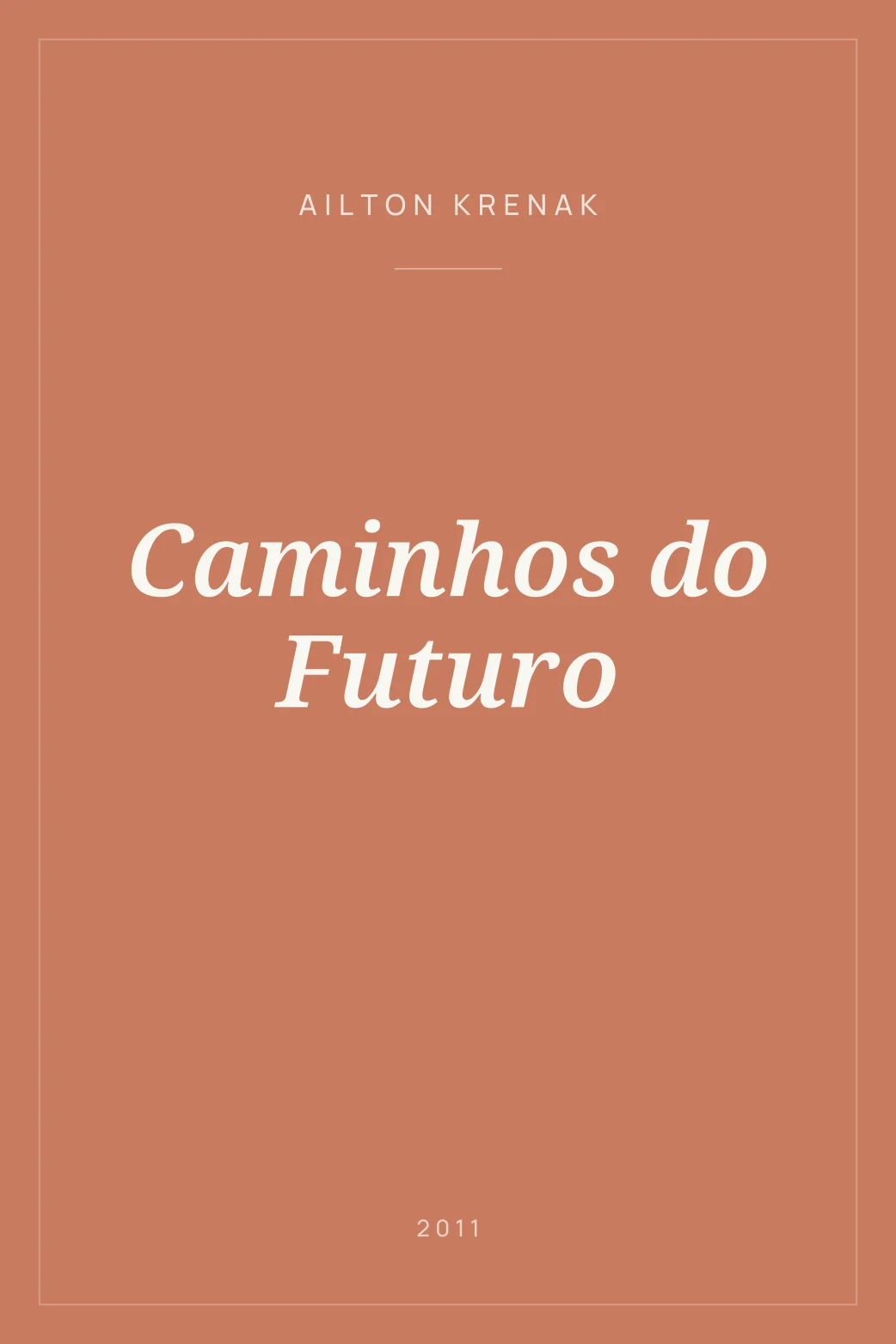 Portada de Caminhos do Futuro