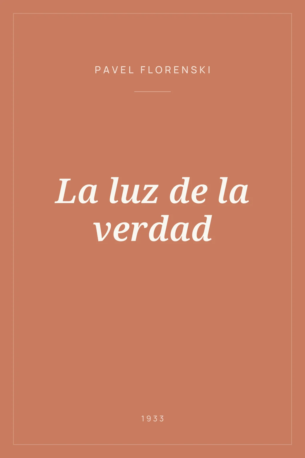 Portada de La luz de la verdad