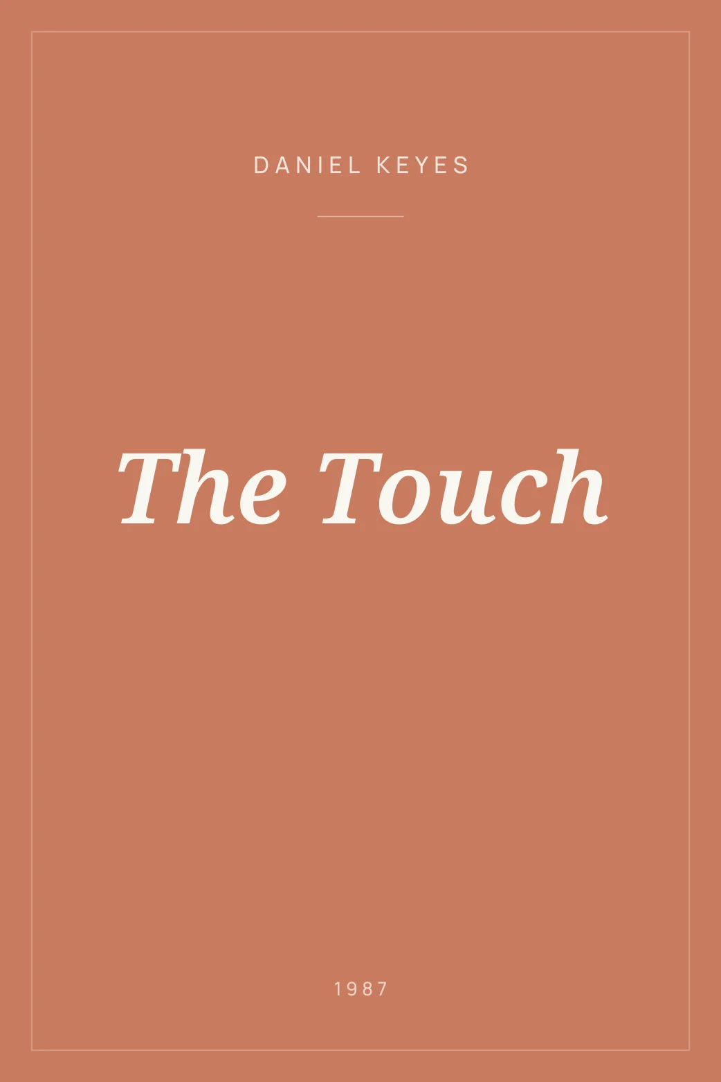 Portada de The Touch