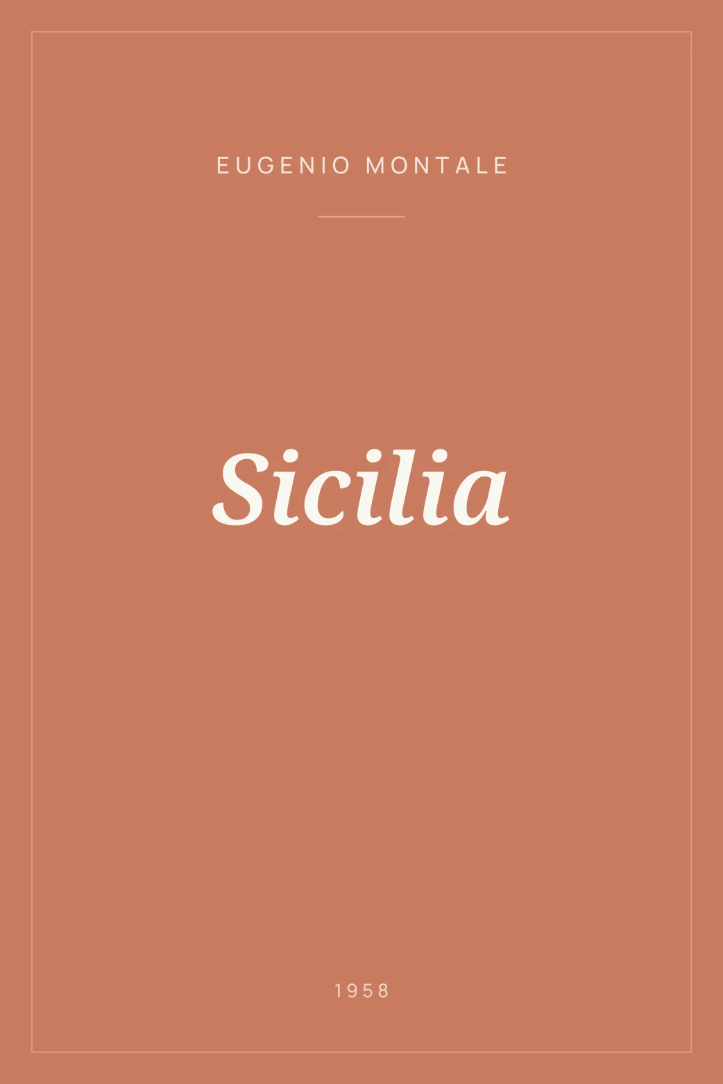 Portada de Sicilia