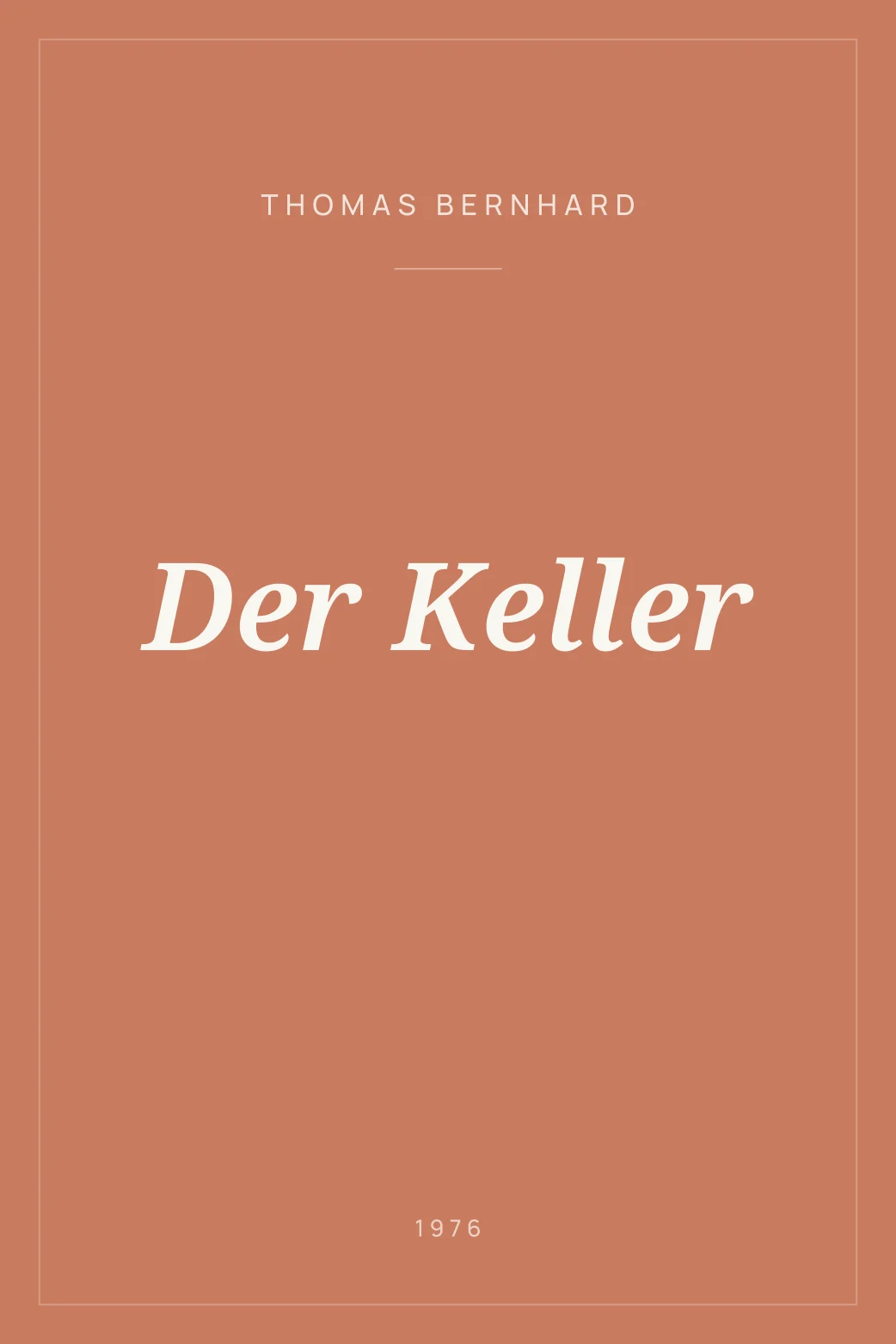 Portada de Der Keller