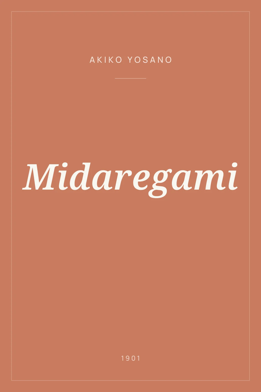 Portada de Midaregami