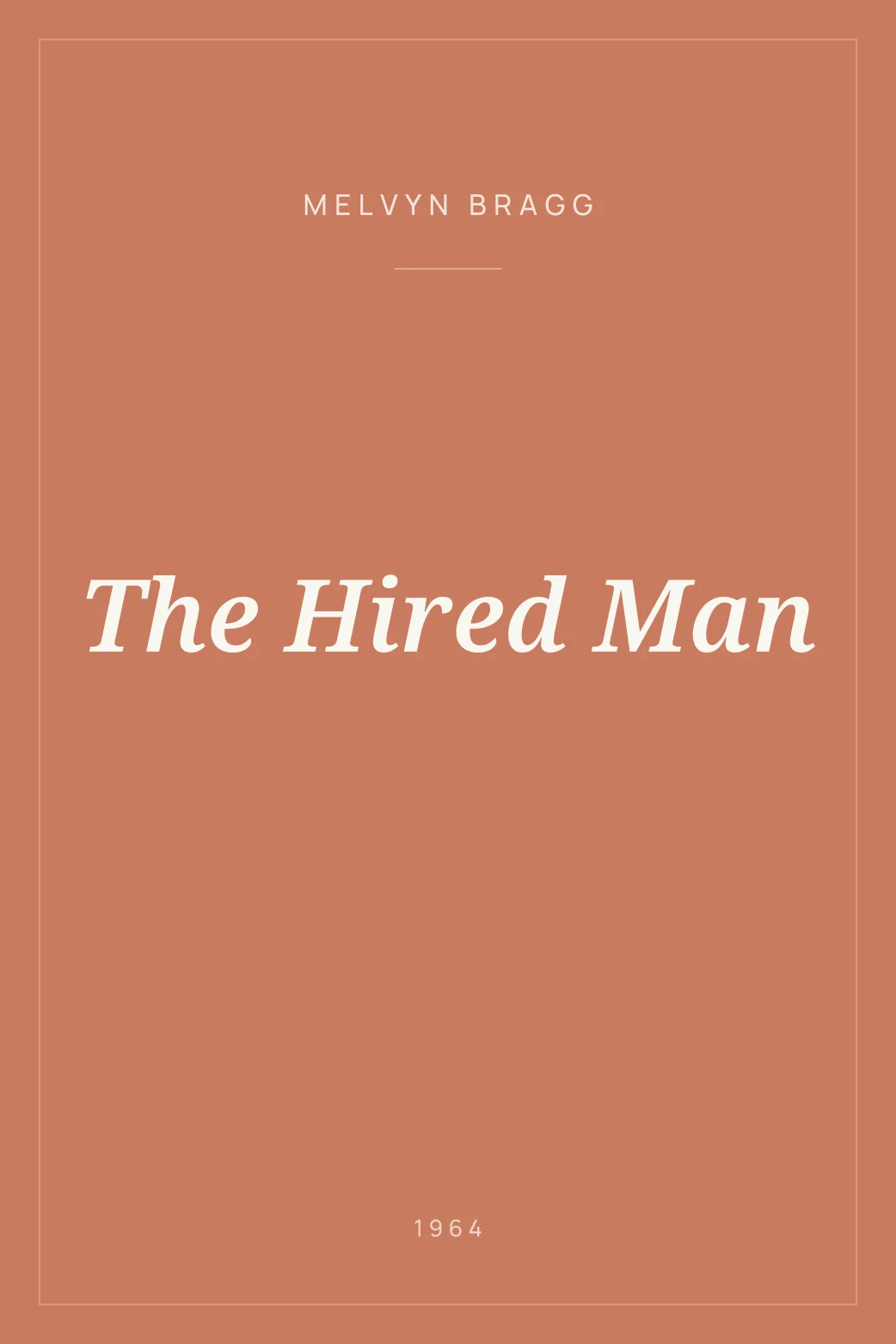 Portada de The Hired Man