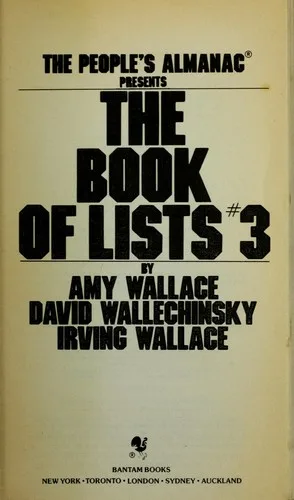Portada de The Book of Lists #3