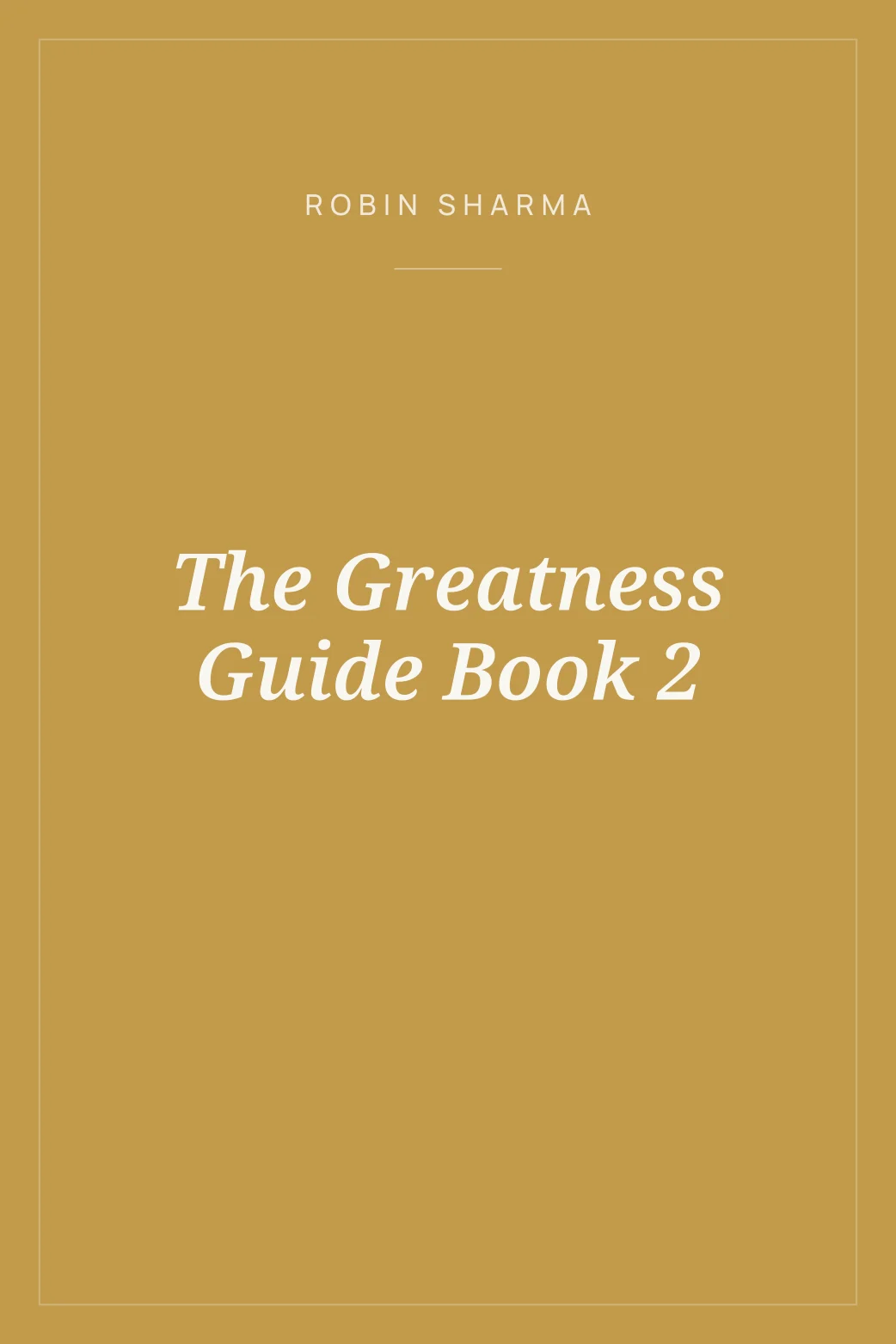 Portada de The Greatness Guide Book 2