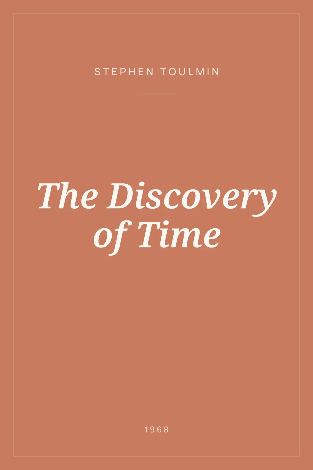 Portada de The Discovery of Time