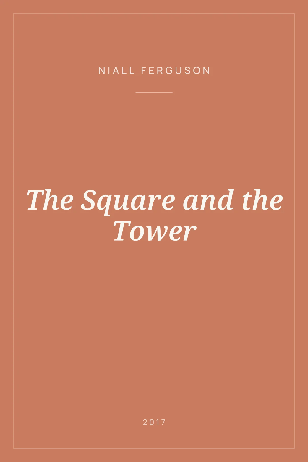 Portada de The Square and the Tower