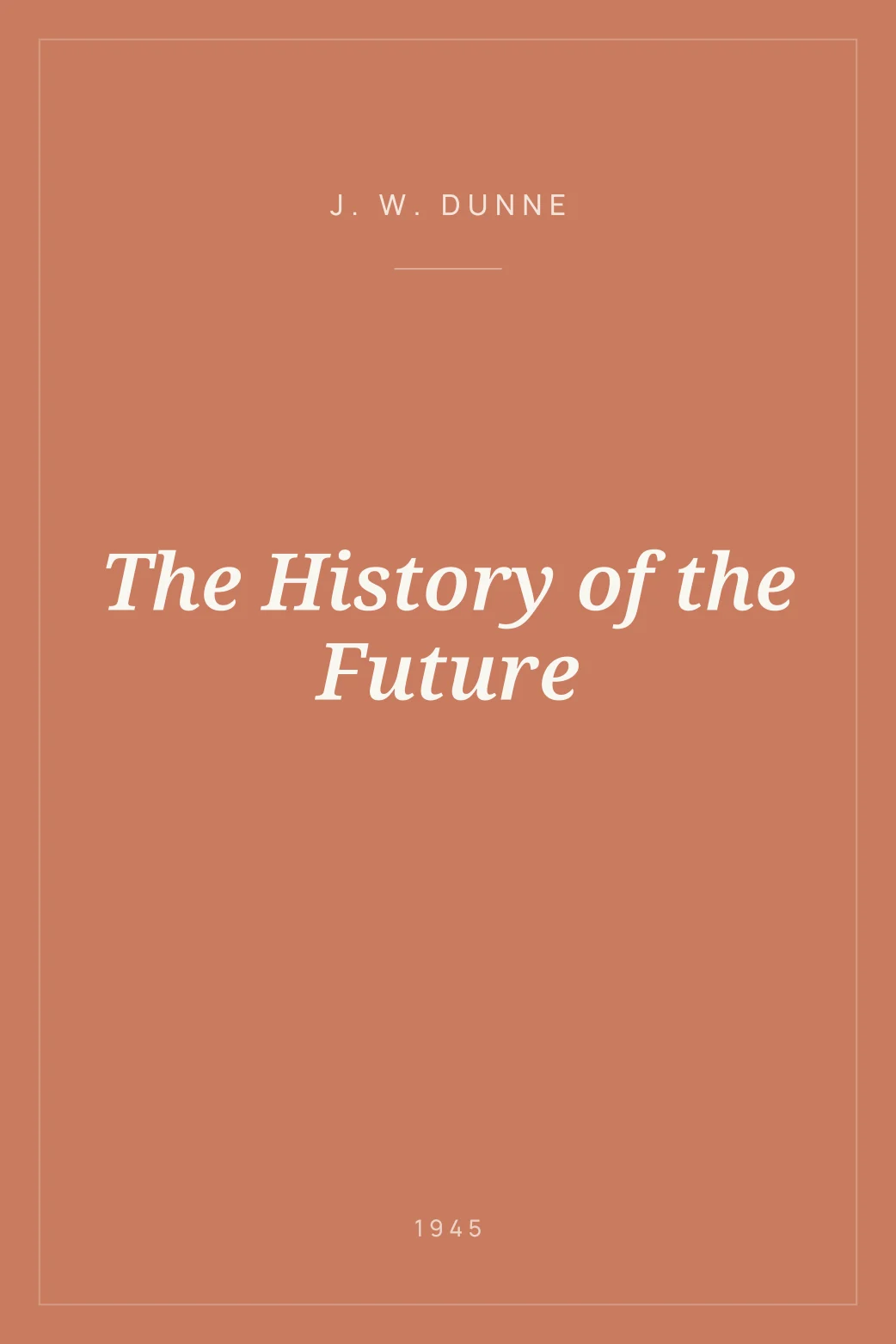 Portada de The History of the Future