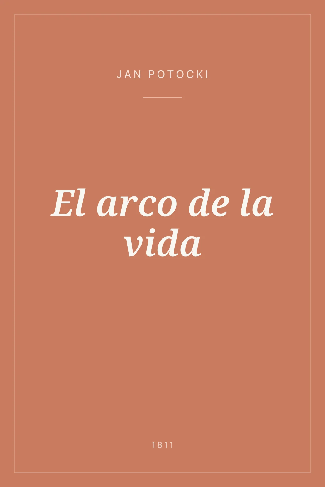 Portada de El arco de la vida