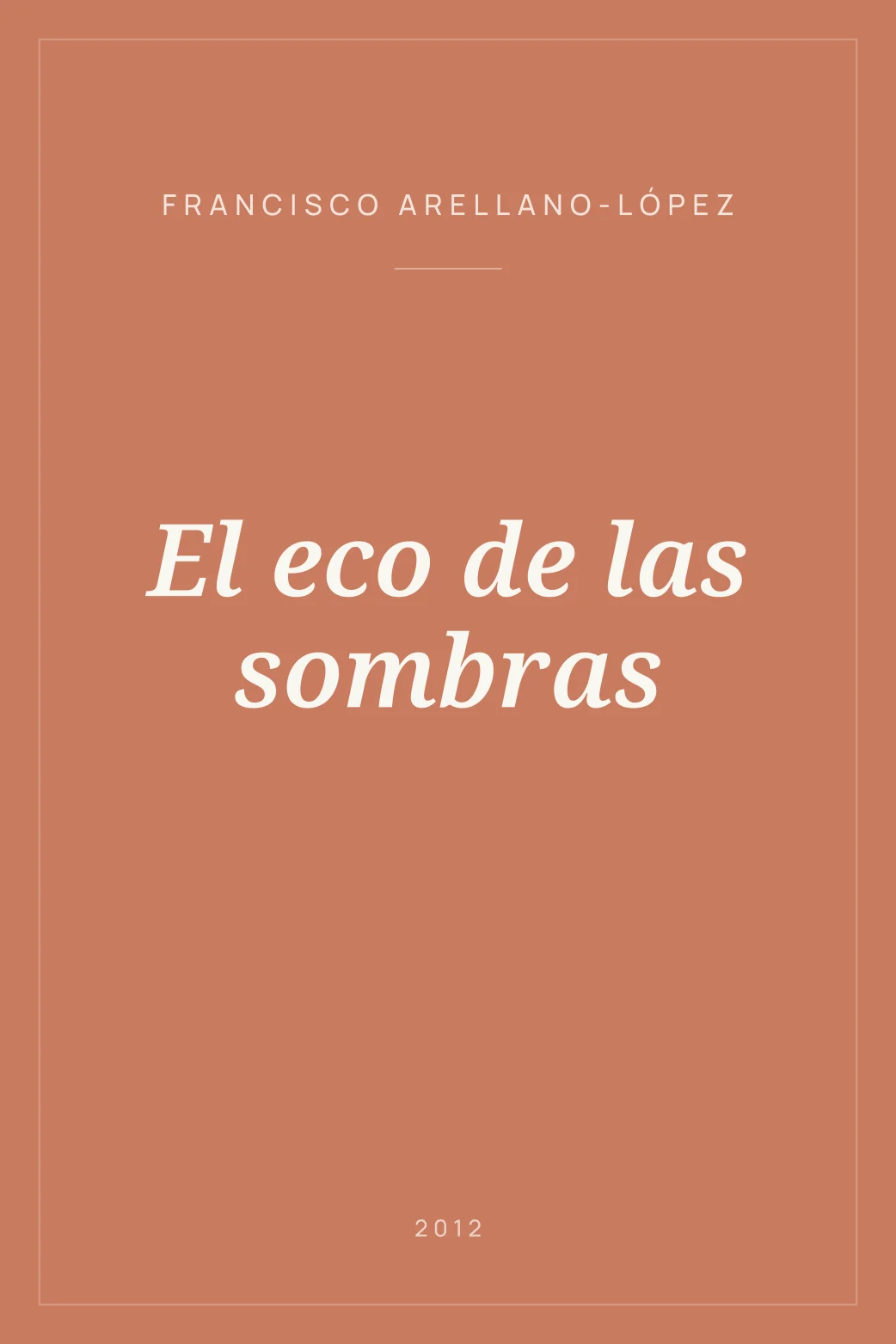 Portada de El eco de las sombras