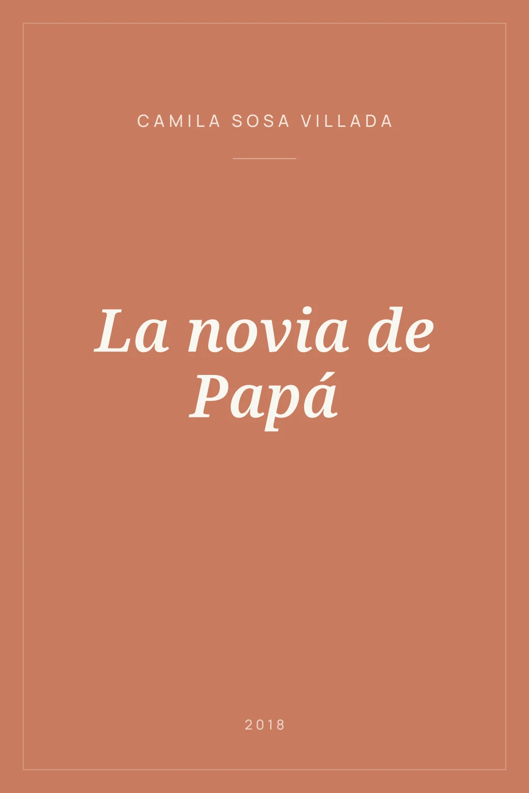 Portada de La novia de Papá