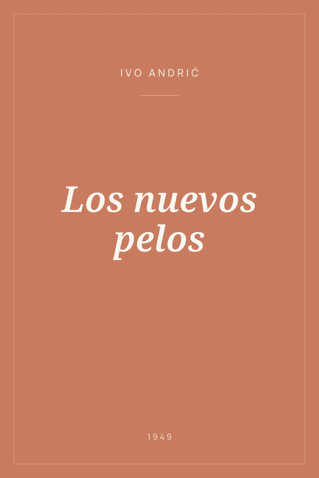 Portada de Los nuevos pelos