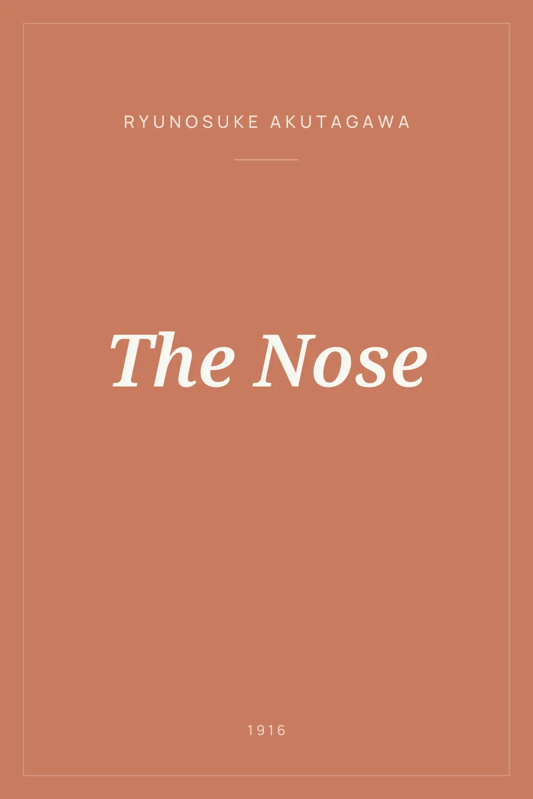 Portada de The Nose