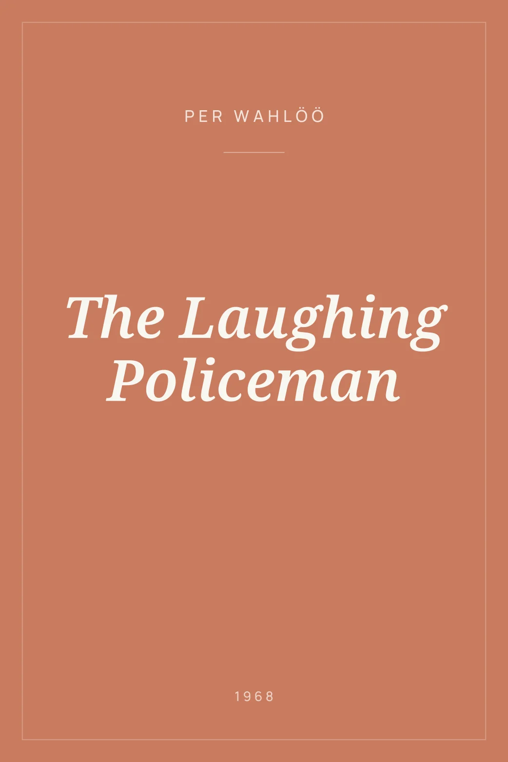 Portada de The Laughing Policeman