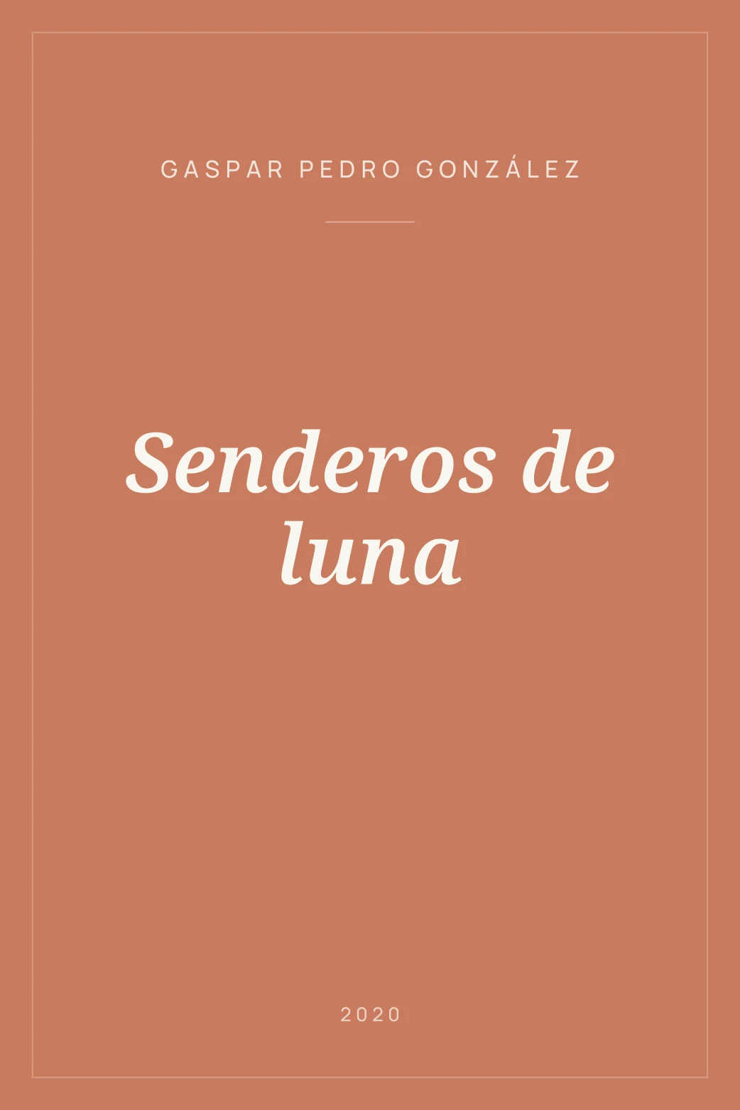 Portada de Senderos de luna
