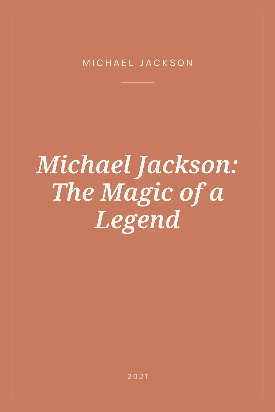 Portada de Michael Jackson: The Magic of a Legend