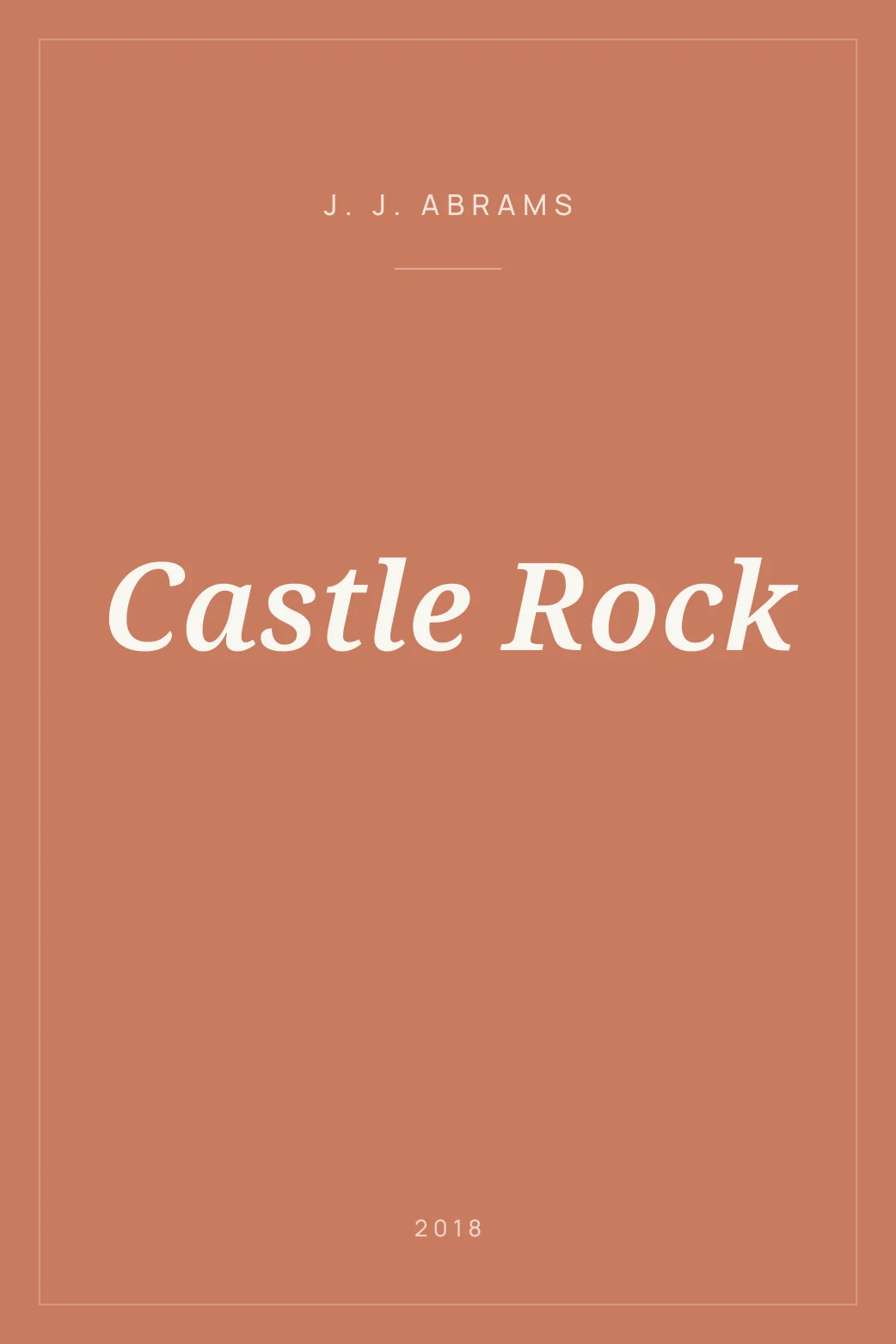 Portada de Castle Rock